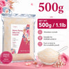 A package of flower drying silica gel crystals next to pink and floral elements.