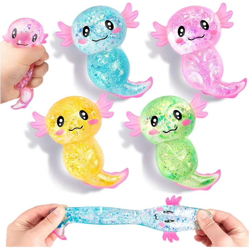 Squishy Axolotl Stress Relief Toy