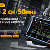 3-in-1 Handheld Oscilloscope, Multimeter, and Signal Generator with Touchscreen