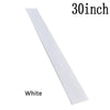 A white silicone stove counter gap cover shown in a diagonal view.