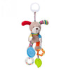 Musical Plush Animal Rattle & Teether Toy for Babies