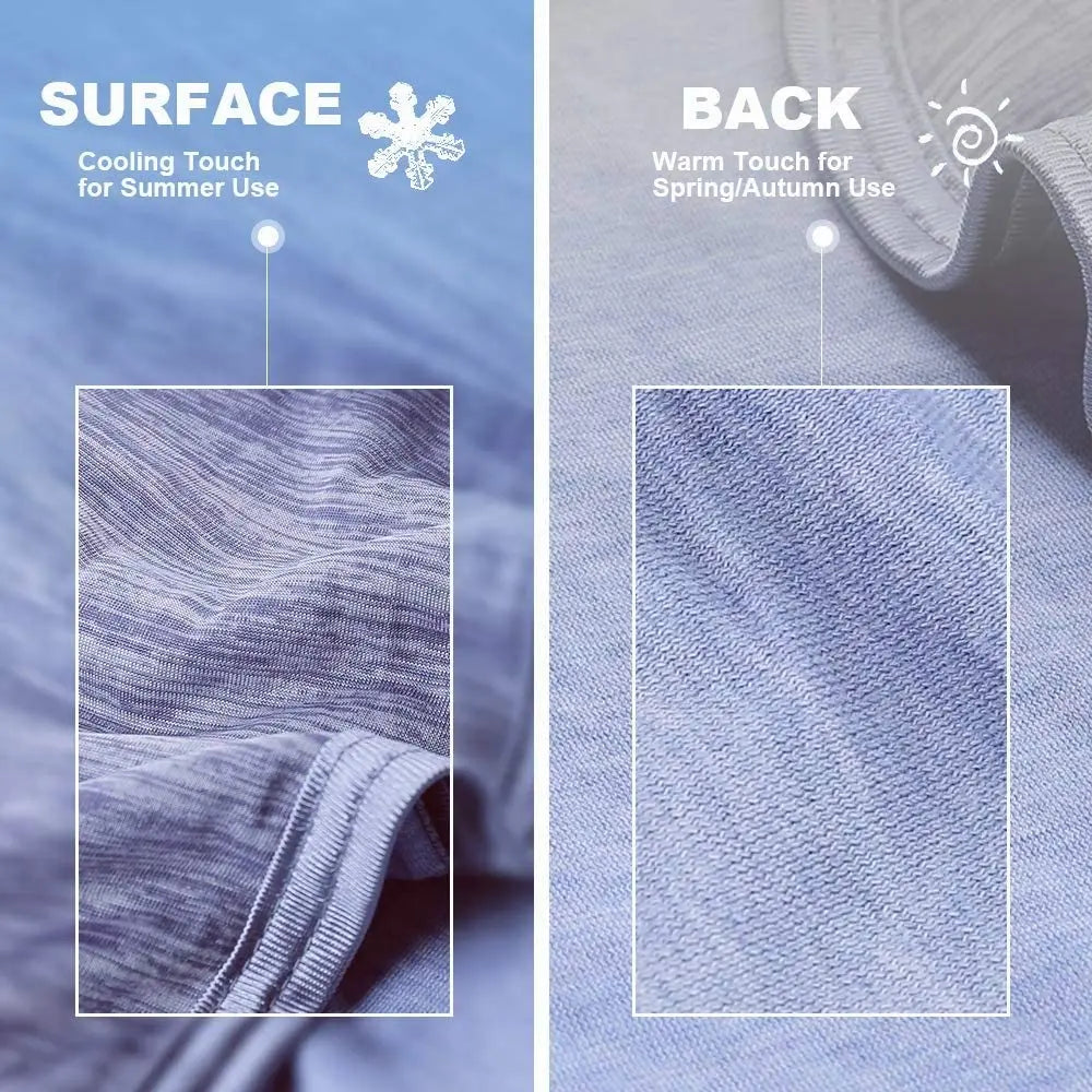 Summer Cooling Blanket Throw for All Seasons
