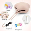 Star Silicone Pacifier Storage Box with Stroller Hanging Strap