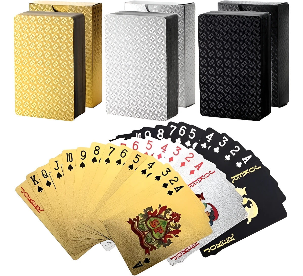 Luxury Gold Foil Playing Cards
