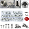 150-Piece Rivet Nut Kit with Gun and Mandrels