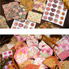 Vintage Mini Envelope Set with Seal Stickers - 40 Pack