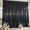 Shimmering Satin Backdrop Curtain Panels