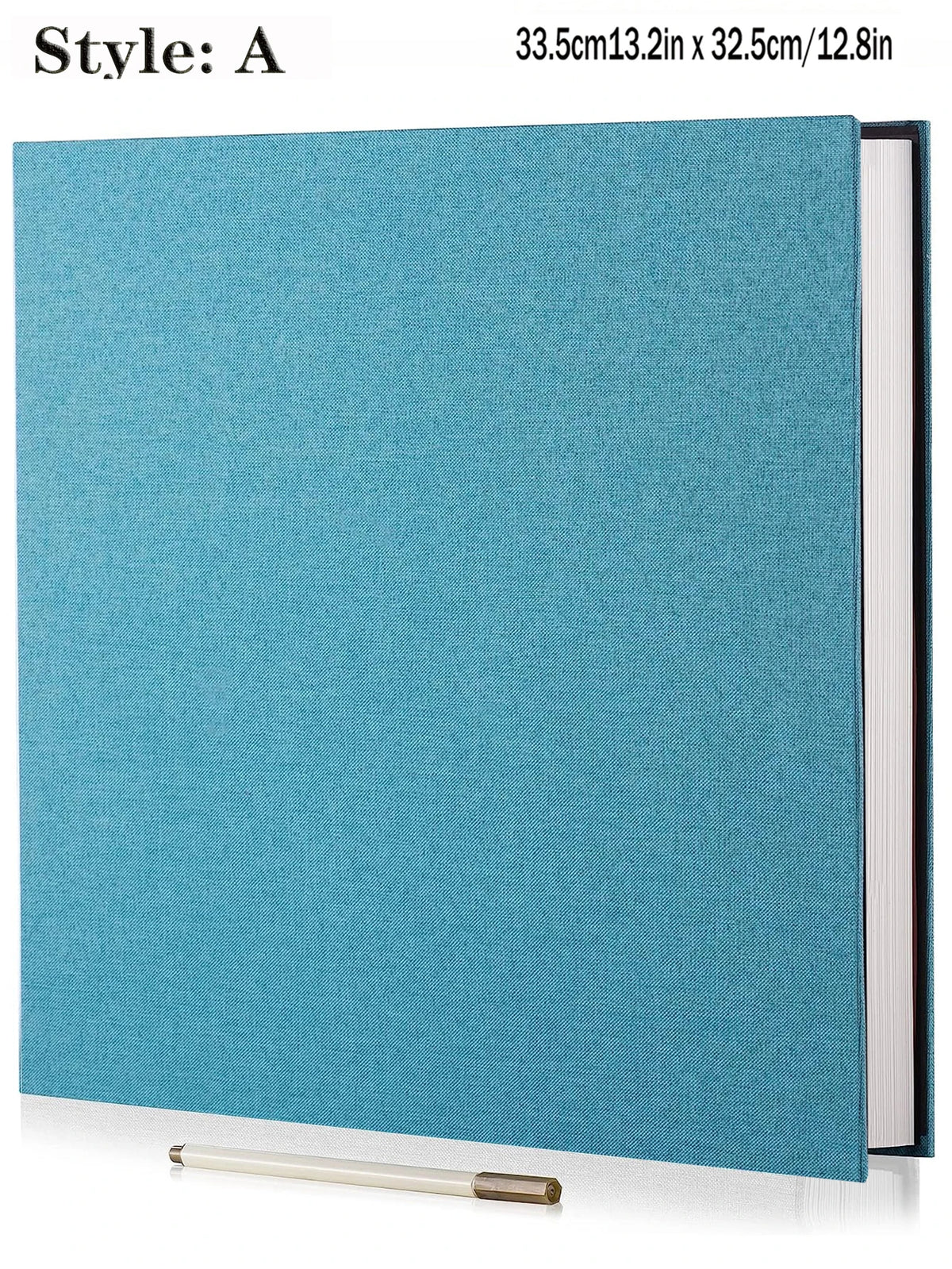 Linen Self-Adhesive Photo Album for Scrapbooking and DIY