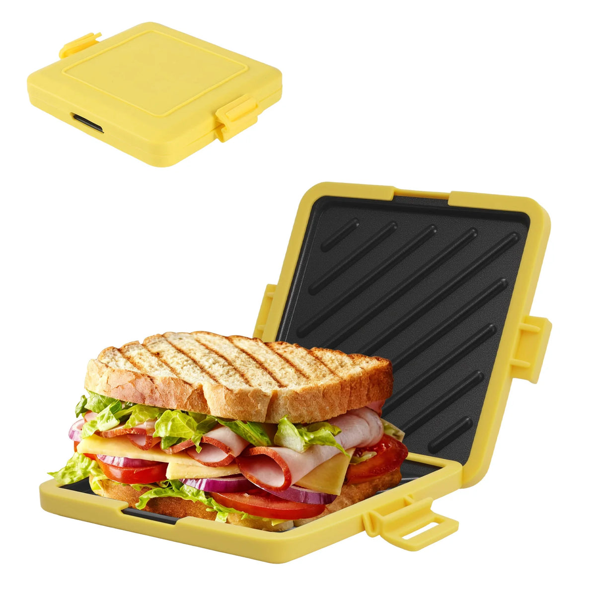 Appareil à Sandwichs et Petit-Déjeuners Compact