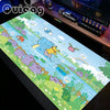 Extra-Large Anime Mouse Pad with Non-Slip Rubber Base