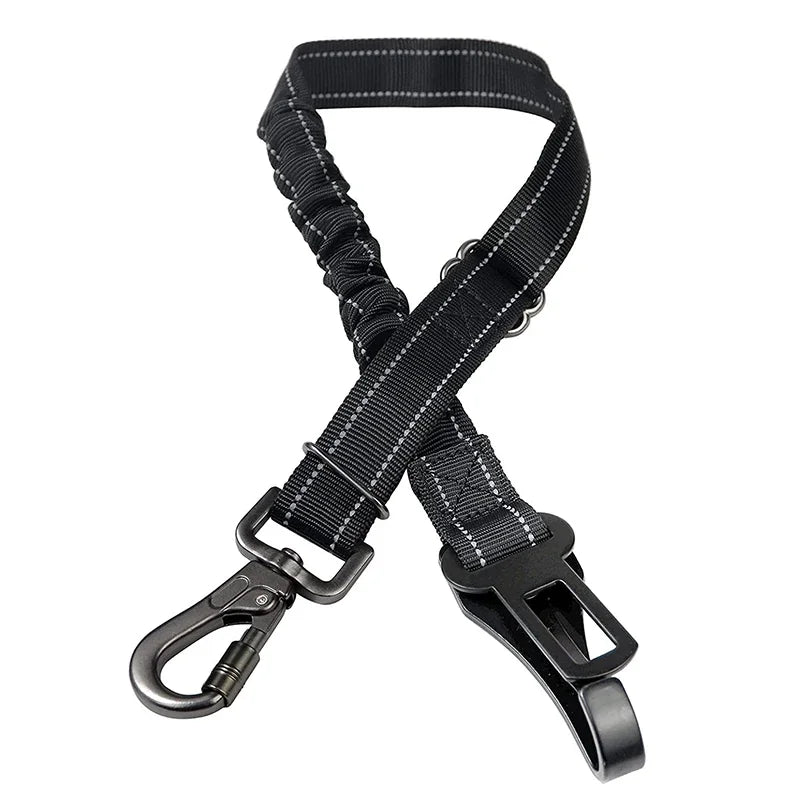 Adjustable Reflective Dog Car Seatbelt