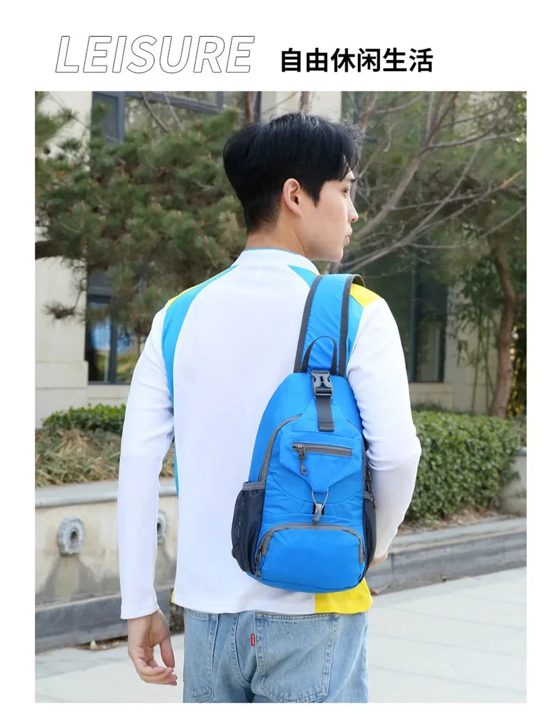 Waterproof Nylon Sling Chest Bag