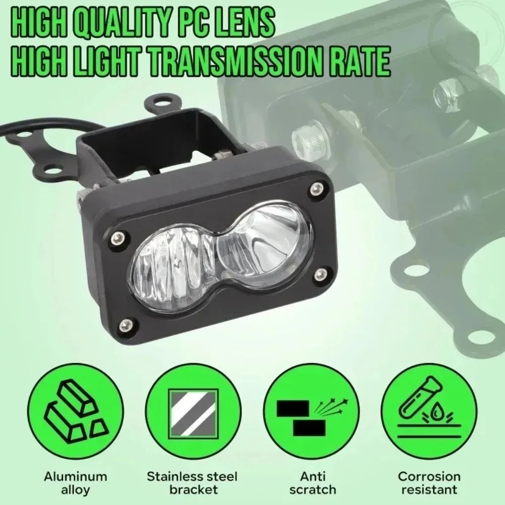 20W LED Spot and Flood Headlight Combo for Electric Bikes