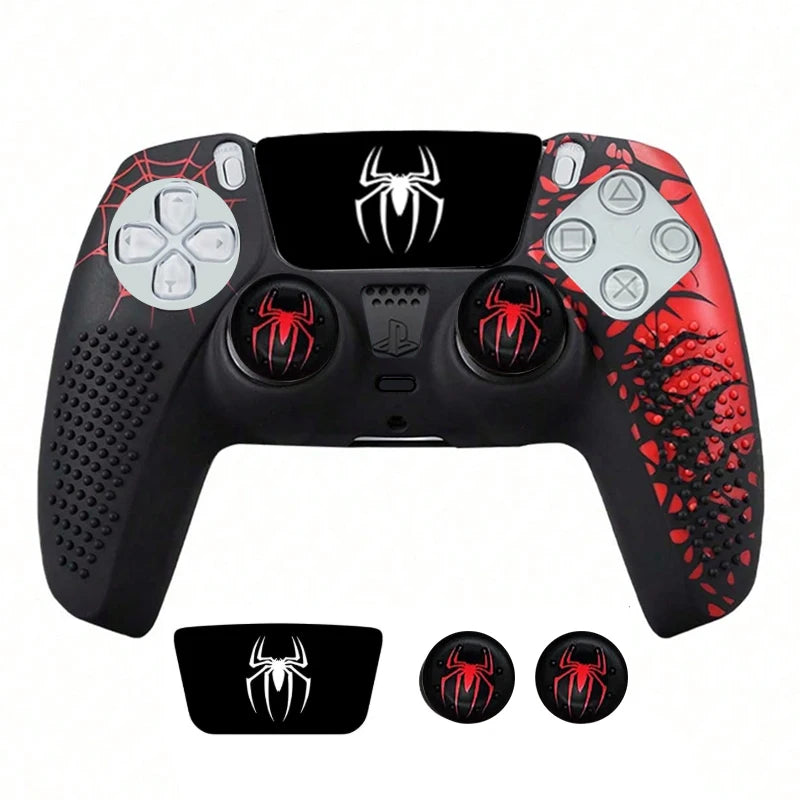 Coque en silicone antidérapante pour manette PS5