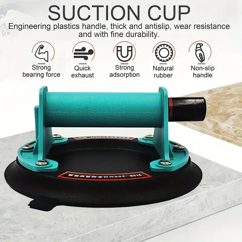 Heavy Duty Vacuum Suction Cup for Lifting Tiles, Granite & Glass