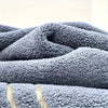 Gold-Stripe Bath Towel Set (3-Pack) – Ultra-Soft & Highly Absorbent