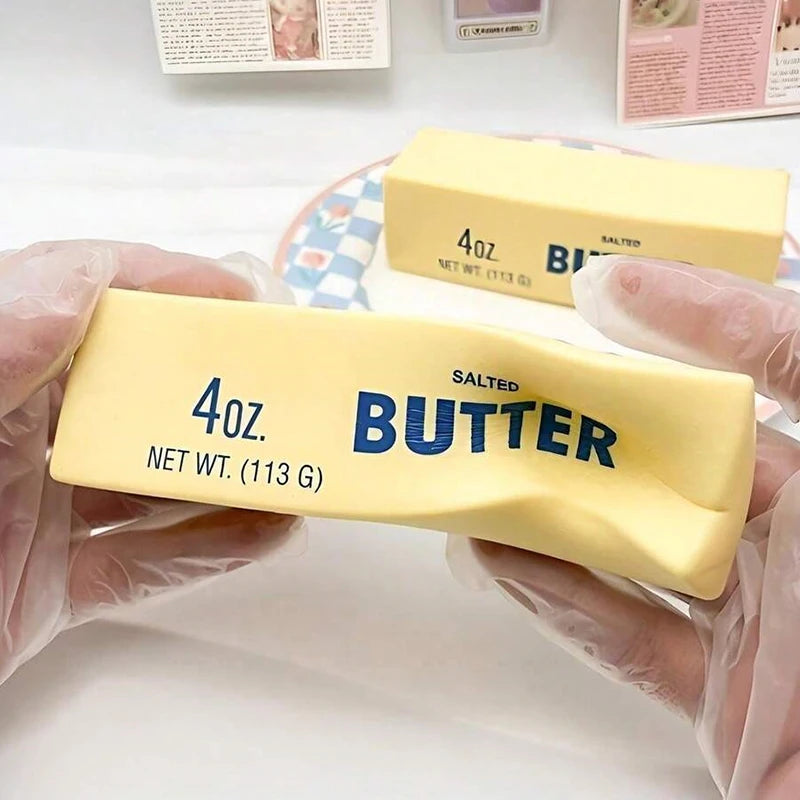Slow-Rebound Butter-Stick Stressball