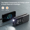 Rechargeable Cordless Tire Inflator with Digital Display