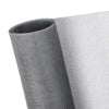 Roll of gray fiberglass window screen mesh used as a tear-resistant insect barrier for doors and windows.