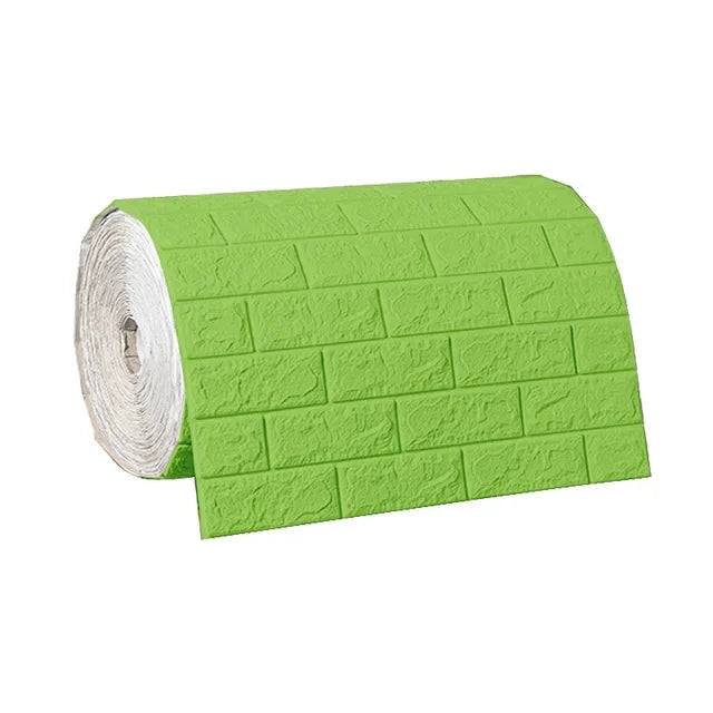 3D Foam Brick Wall Decals