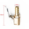 Brass Tire Inflator Valve Connector with Safety Relief