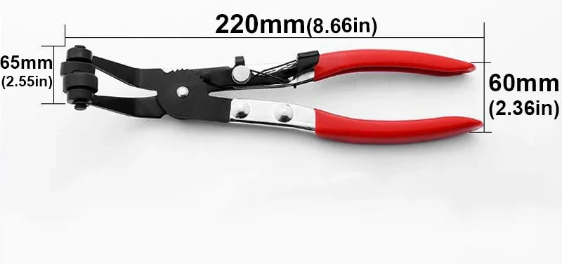 Flexible Long Reach Hose Clamp Pliers Set