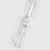 Clear refillable fine mist spray bottle for hair and travel