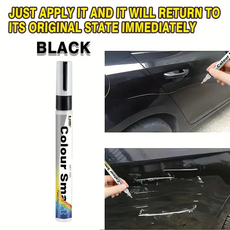 Color-Changing Car Scratch Repair Pen – 2-in-1 Touch-Up Paint Tool
