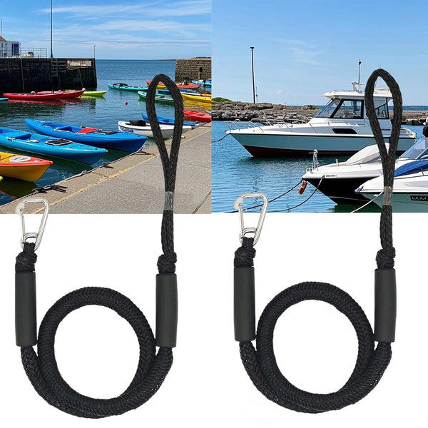 Elastic Marine Dock Lines with Shock Absorption