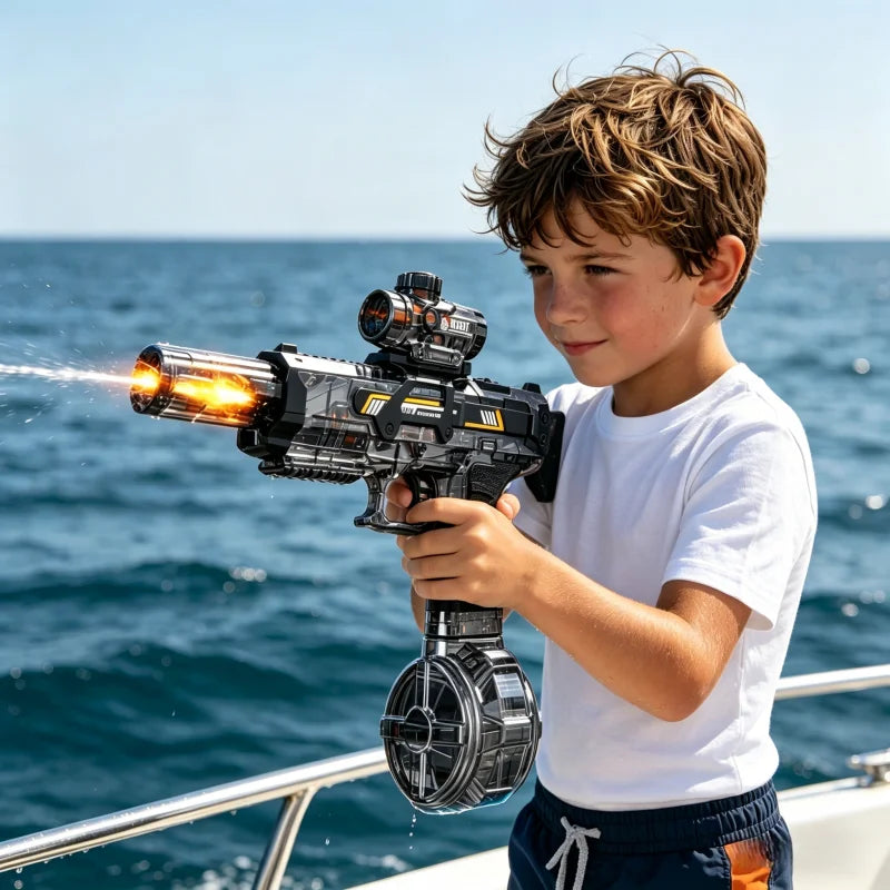LED Electric Water Blaster with Continuous Firing