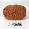 4-Ply Soft Cotton Blend Yarn for Knitting and Crochet