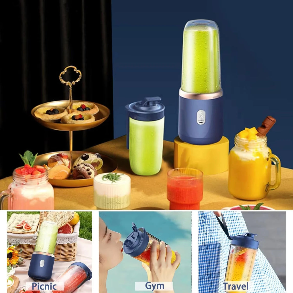 Portable USB Handheld Juicer Cup