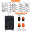 Stretch Fabric Luggage Cover for Suitcases (18-32 Inch)
