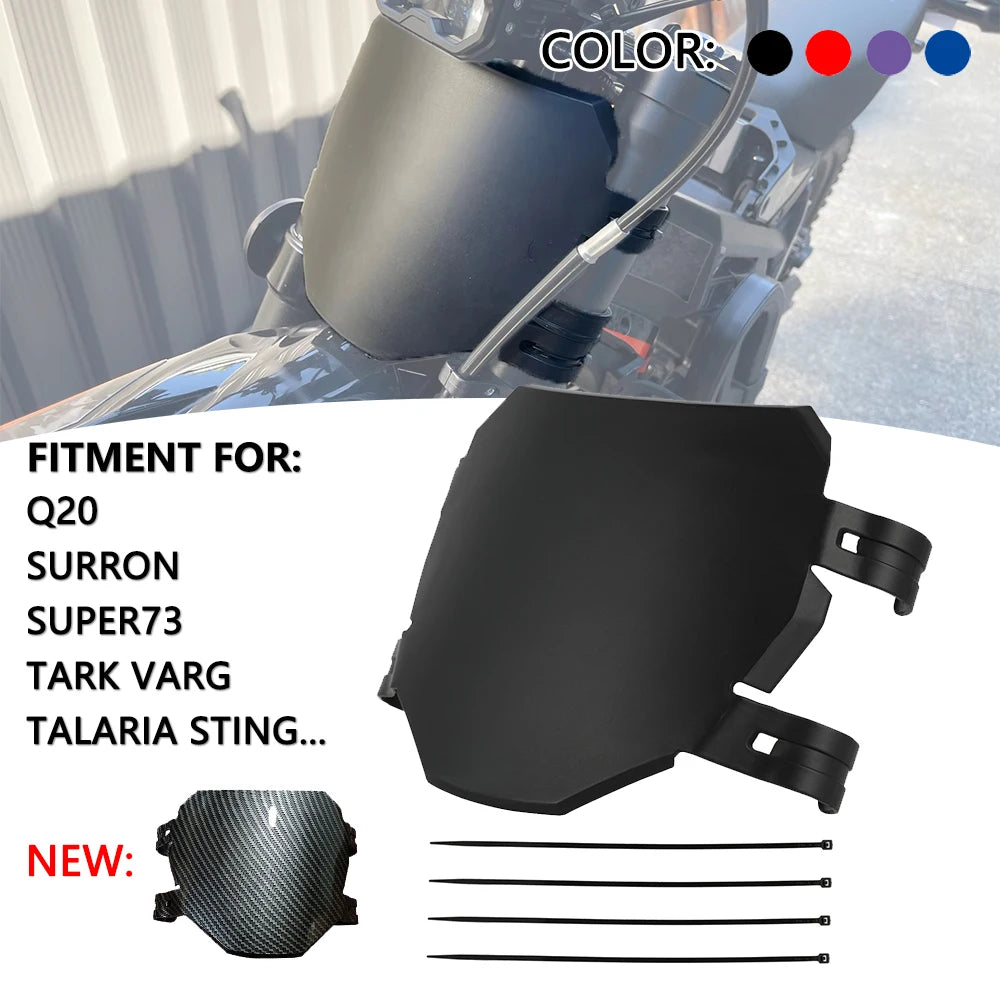 Universal Electric Bike License Plate Mount