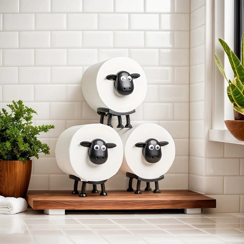 Adorable Sheep Toilet Paper Holder