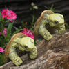 Vintage Climbing Turtle Garden Statue