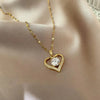 Elegant Heart Pendant Necklace