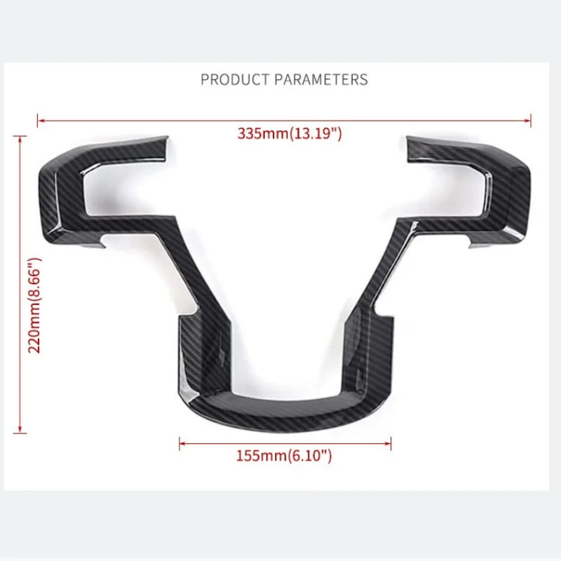 ABS Steering Wheel Trim Cover for Ford F-150, F-250, F-350 & Expedition