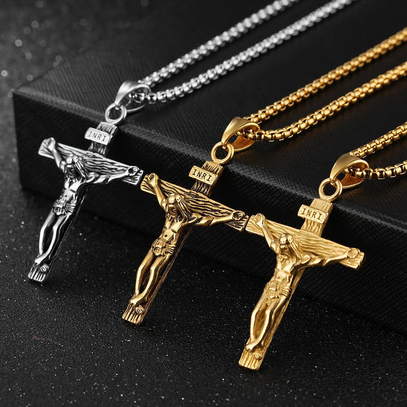 Classic Cross Pendant Necklace