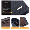 Classic PU Leather Bifold Wallet for Men
