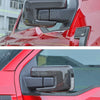 Carbon Fiber Look Mirror Cover for Ford F-150 (2021-2025)