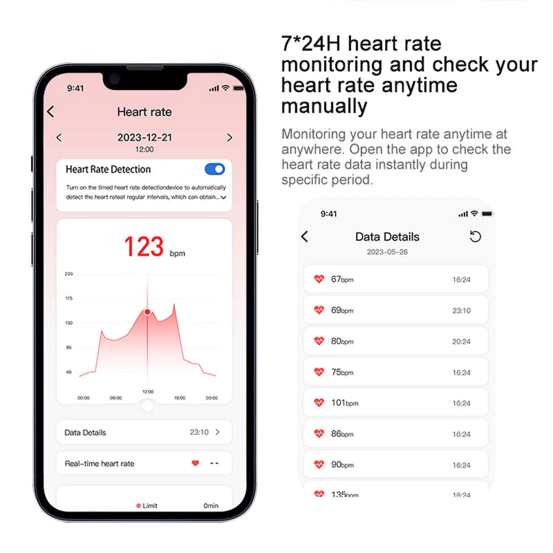 Titanium Steel Smart Ring with Health Monitoring