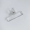 Clear Acrylic Spring Clips - Minimalist Office & School Paper Clips