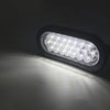 2-Pack 12V/24V LED Oval Tail Light for Trucks and Trailers