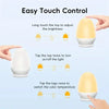 Rechargeable Egg Night Light with 7 Colors & Dimming