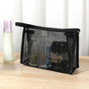 Large Capacity Mesh Travel Makeup Bag Organizer