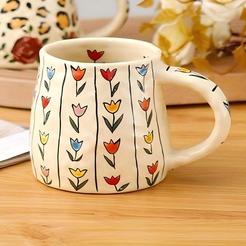 Handgefertigte Keramik-Tasse