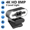 4K Auto-Focus Webcam with Built-in Microphone