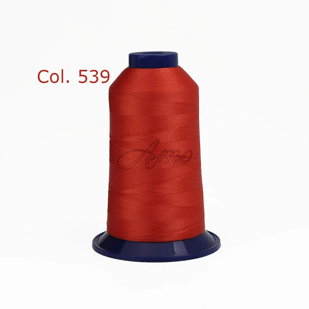 High-Tenacity Polyester Embroidery Thread (120D/2, 40wt) for Home & Industrial Machines