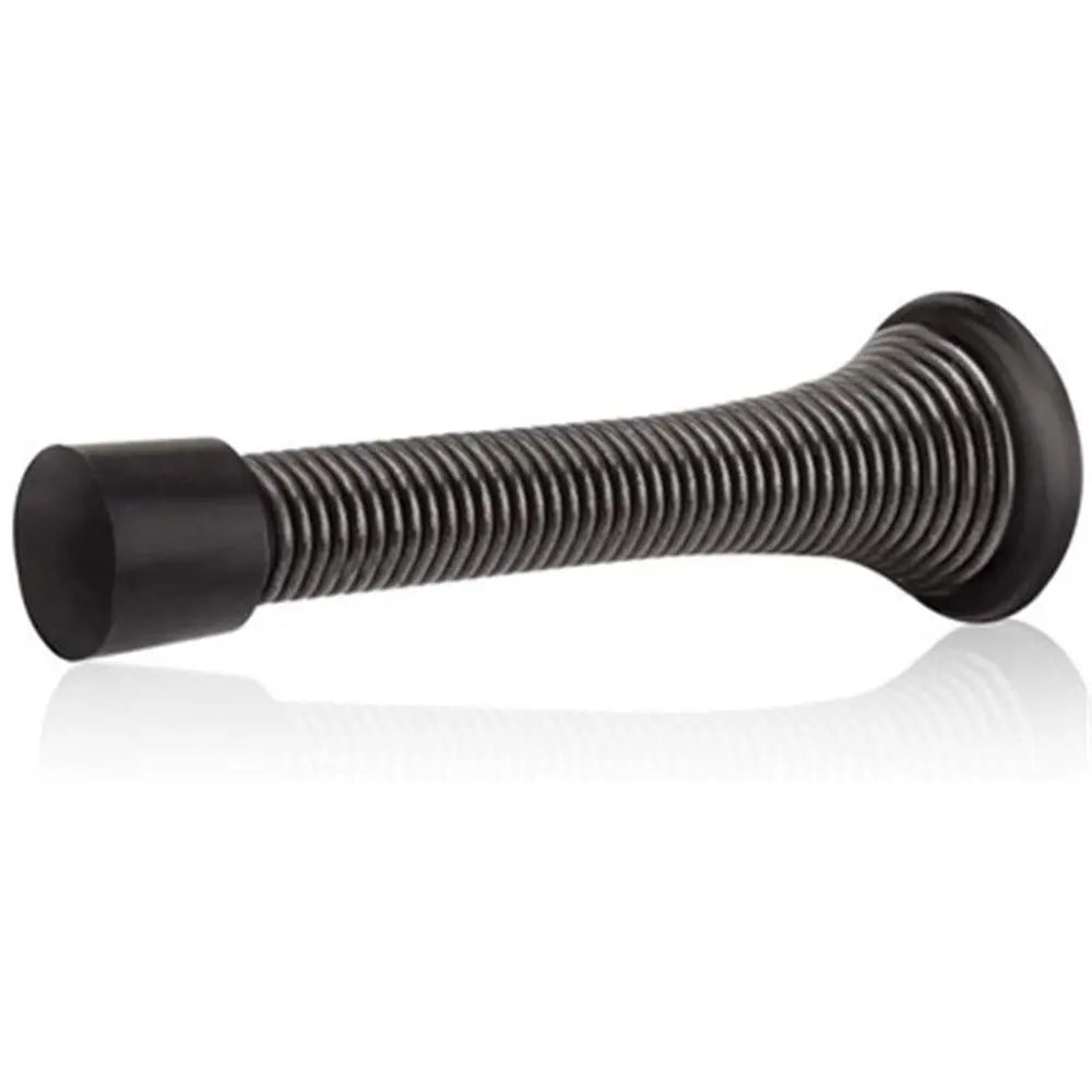 Iron Spring Door Stopper with Wall Protector